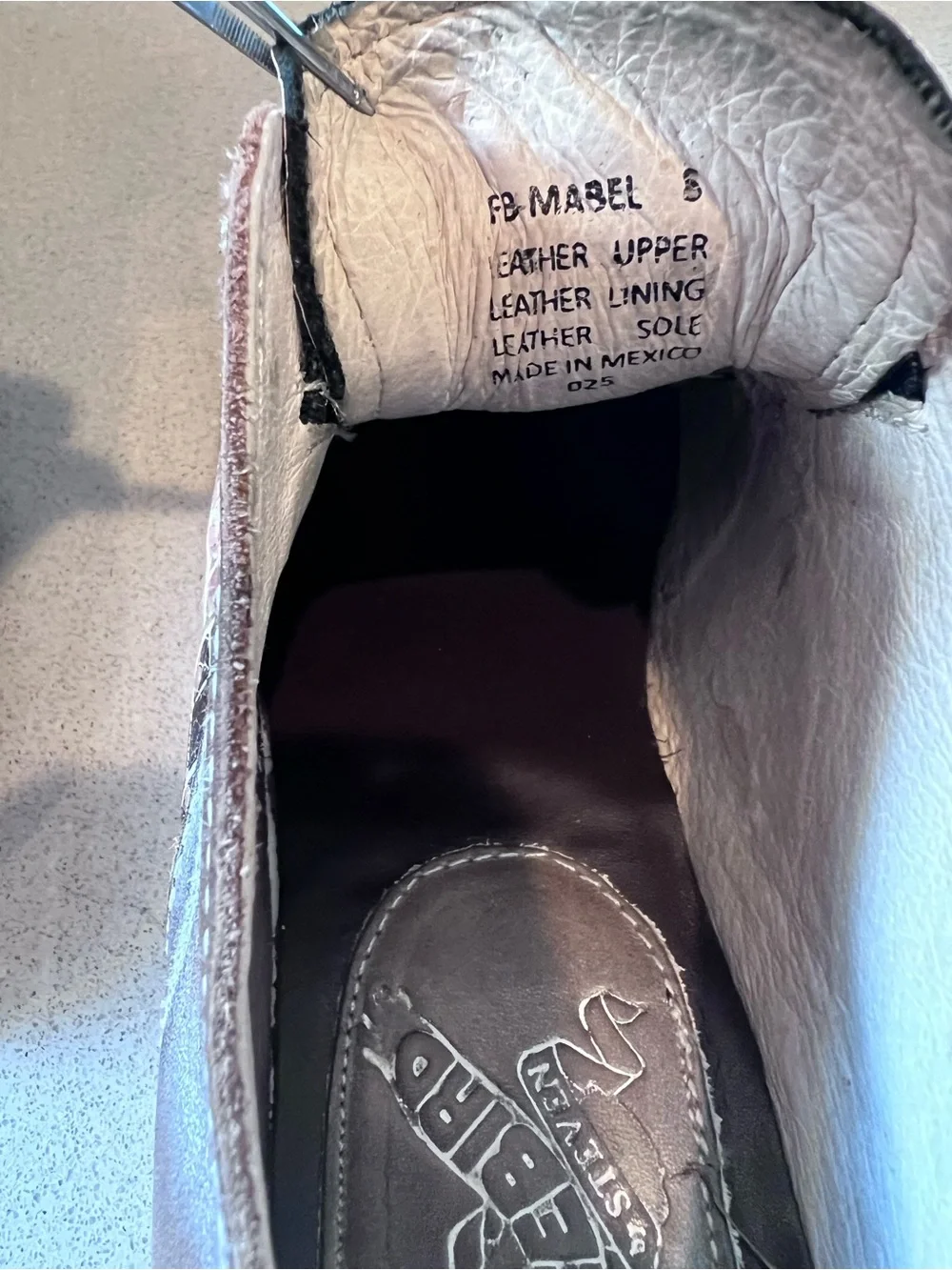 Freebird Steve Madden Leather Mabel Multi Oxford Sz 8